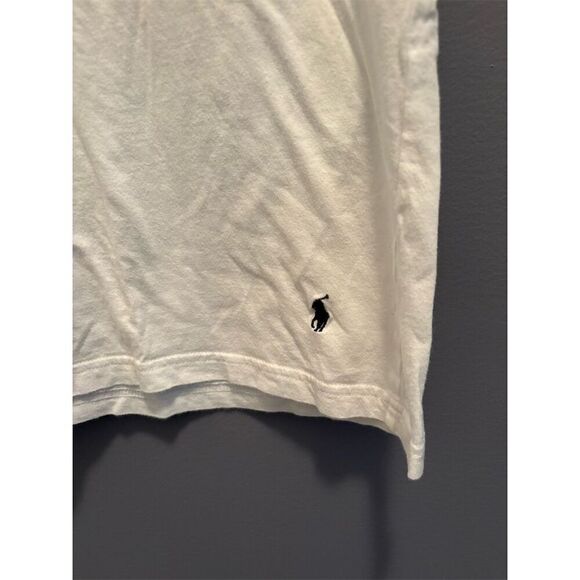 Polo Ralph Lauren Men's Slim Fit White T-Shirt Size L Short Sleeve - Picture 2 of 6